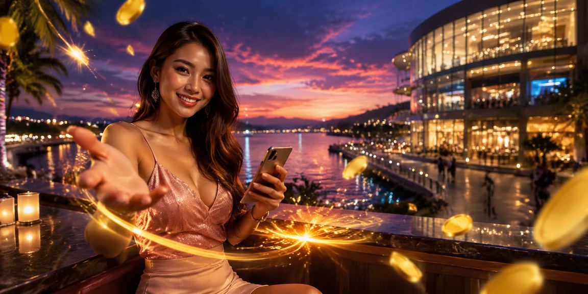 Pengguna dari Kota Kinabalu menyemak rebat dan bonus dalam antara muka berbahasa Melayu pada telefon pintar