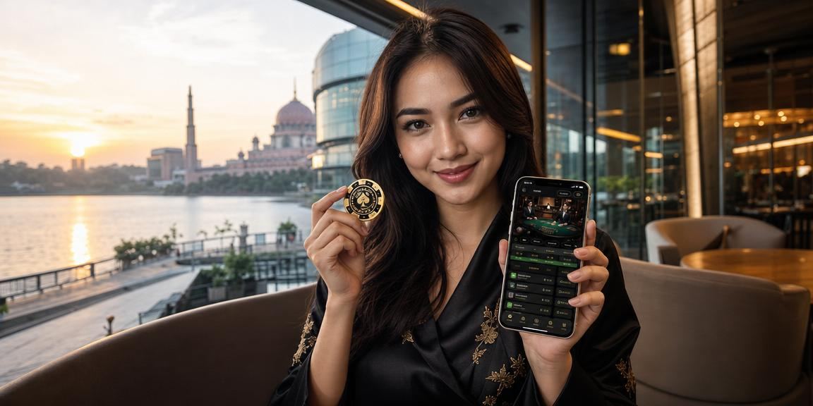 Pengguna di Putrajaya mengakses akaun kasino neko4d melalui telefon pintar dengan log masuk yang selamat dan pantas